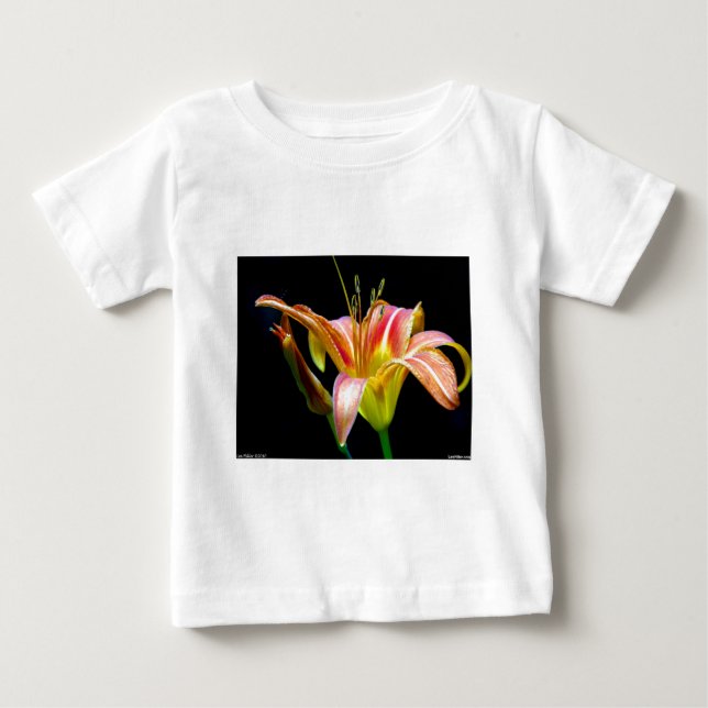 T-shirt Pour Bébé Lovely Tawny Daylily II Vêtements et cadeaux (Devant)