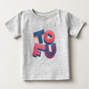 T-shirt Pour Bébé Loves Tofu ?