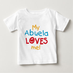 T-shirt Pour Bébé LOVESMEabuela