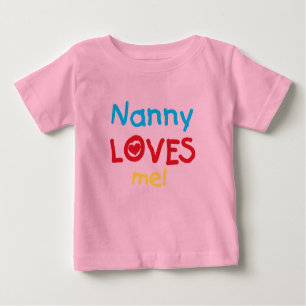 T-shirt Pour Bébé LOVESMEnanny