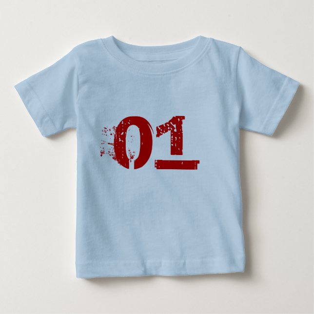 T-shirt Pour Bébé Lowder : No. 1 (Devant)