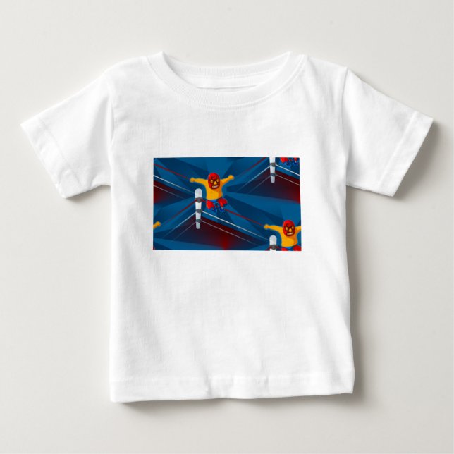 T-shirt Pour Bébé luchador (Devant)