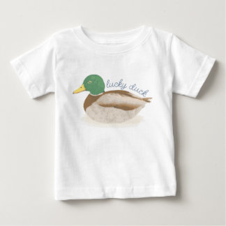 T-shirt Pour Bébé Lucky Duck Futur Chasseur de canard Bébé Anniversa