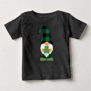 T-shirt Pour Bébé Lucky Gnome St. Patrick’s Day