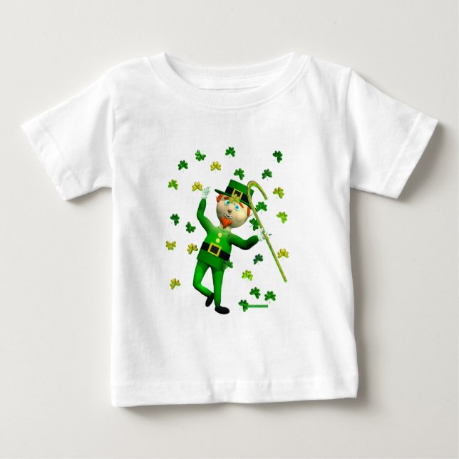 T-shirt Pour Bébé Lucky Leprechaun Dance (Devant)