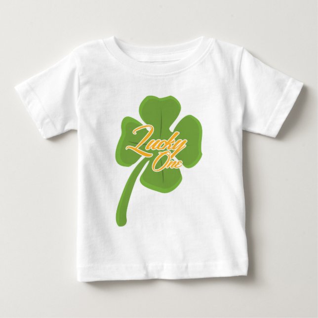 T-shirt Pour Bébé Lucky One (Devant)