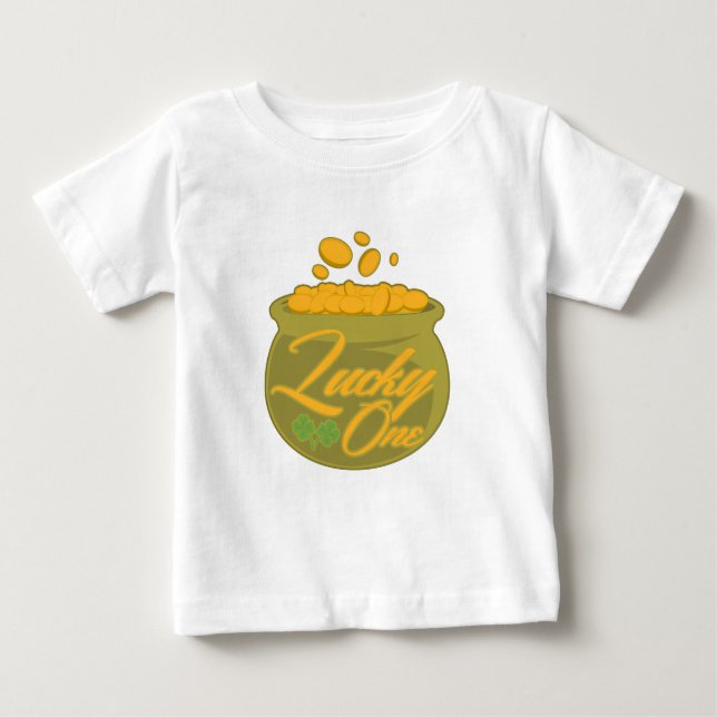 T-shirt Pour Bébé Lucky One (Devant)