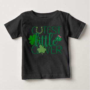 T-shirt Pour Bébé Lucky Saurus Rex - Dinosaure de la Saint Patrick