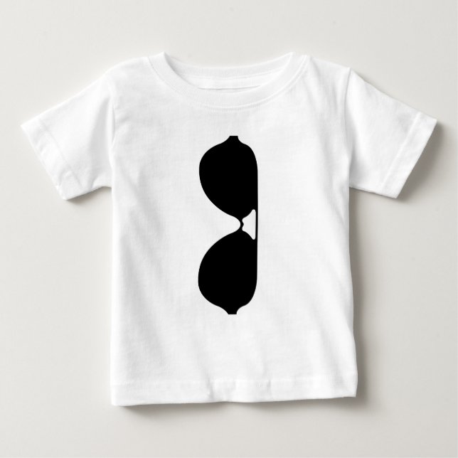 T-shirt Pour Bébé Lunettes de soleil (Devant)