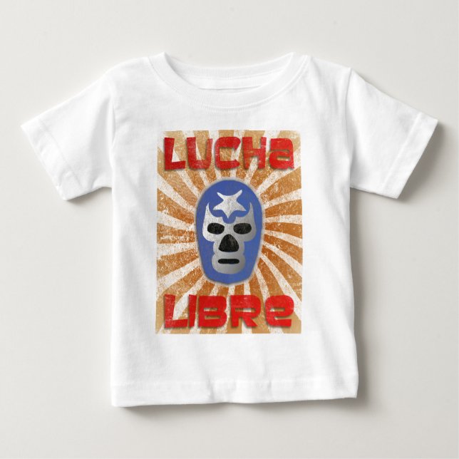 T-shirt Pour Bébé Lutte mexicaine de Lucha Libre (Devant)