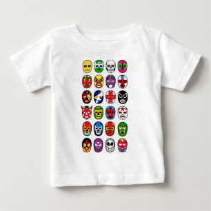 T-shirt Pour Bébé Lutte mexicaine de lutteur de masque de Lucha