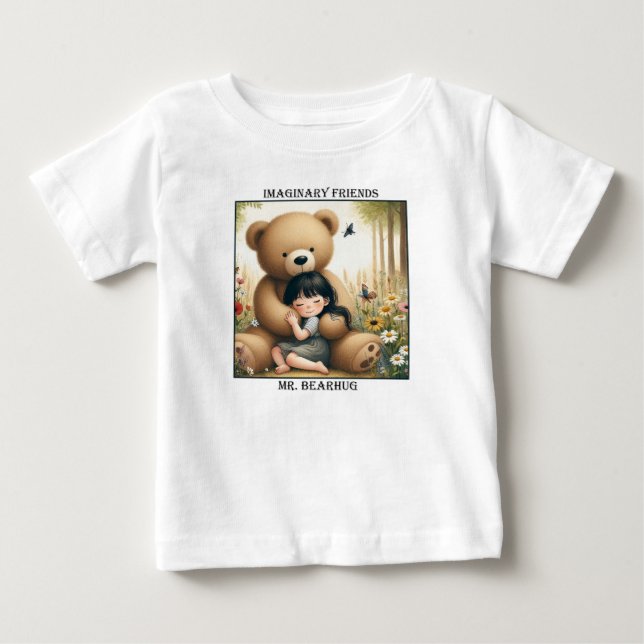 T-shirt Pour Bébé M. Câlinours (Devant)