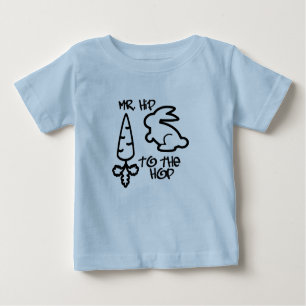 T-shirt Pour Bébé "M. Hip to the Hop" Baby Romper