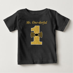 T-shirt Pour Bébé M. ONE-derful Toddler T-shirt, M. Onederful