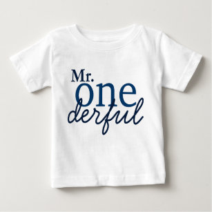 T-shirt Pour Bébé M. Onederful Baby T Shirt