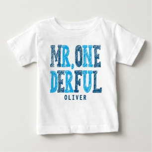 T-shirt Pour Bébé M. Onederful Premier Anniversaire Bodysuit