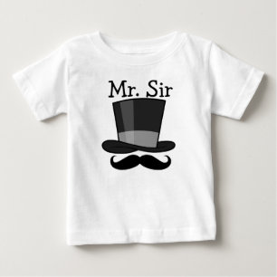 T-shirt Pour Bébé M. Sir