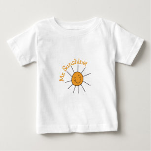 T-shirt Pour Bébé M. Sunshine