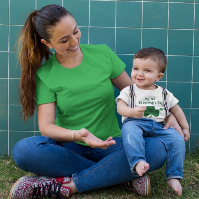T-shirt Pour Bébé Ma 1ère Saint Patrick (Créateur téléchargé)