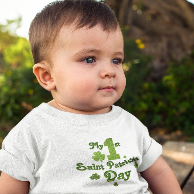 T-shirt Pour Bébé Ma 1ère Saint Patrick (Créateur téléchargé)