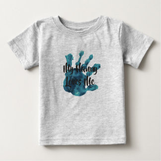 T-shirt Pour Bébé ma bonne d'enfants aime me8