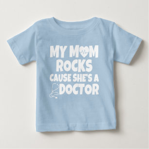 T-shirt Pour Bébé Ma cause de roches de maman elle est une chemise