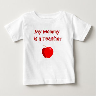 T-shirt Pour Bébé Ma maman est chemise infantile de douille de