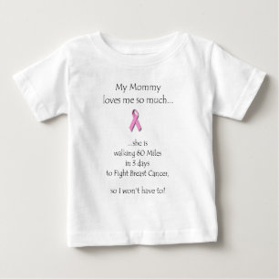T-shirt Pour Bébé Ma maman m'aime tellement…