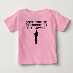 T-shirt Pour Bébé Ma marraine est une avocate