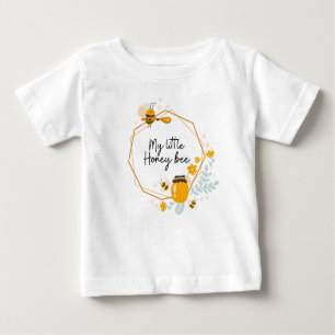 T-shirt Pour Bébé Ma petite jupe d'abeille au miel