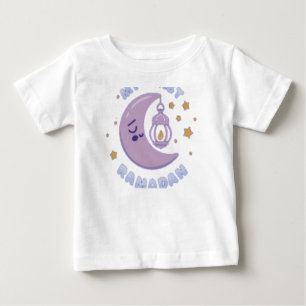 T-shirt Pour Bébé ma première chemise Ramadan
