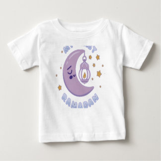 T-shirt Pour Bébé ma première chemise Ramadan