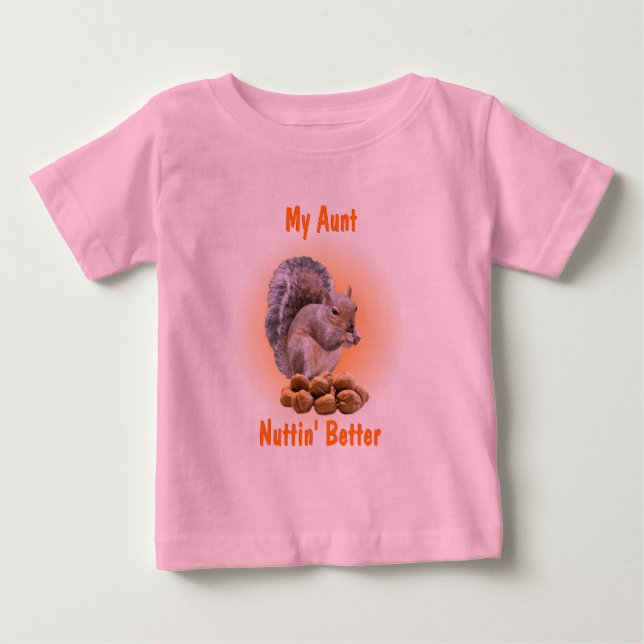 T-shirt Pour Bébé Ma tante (Devant)