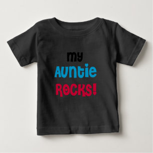 T-shirt Pour Bébé Ma tante Rocks