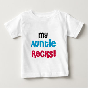 T-shirt Pour Bébé Ma tante Rocks