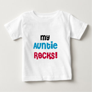 T-shirt Pour Bébé Ma tante Rocks