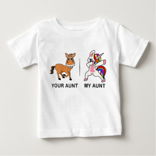 T-shirt Pour Bébé Ma Tante Te Dons Pour Tante