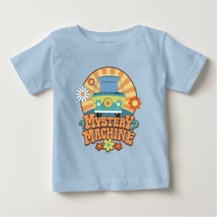 T-shirt Pour Bébé Machine de mystère Van Floral Graphisme