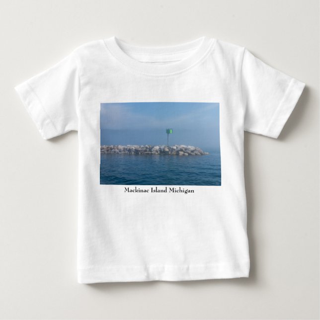 T-shirt Pour Bébé Mackinac Breakwater (Devant)