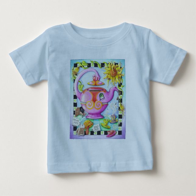 T-SHIRT POUR BÉBÉ MAD À PROPOS DE TEA PARTY (Devant)