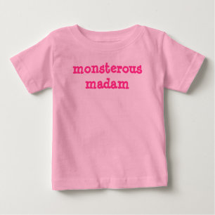 T-shirt Pour Bébé Madame de Monsterous