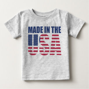 T-shirt Pour Bébé Made in the USA