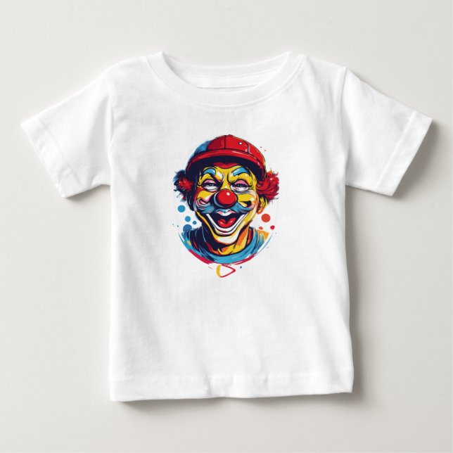 T-shirt Pour Bébé Madness Unleashed - Joker Graphic Tee" (Devant)