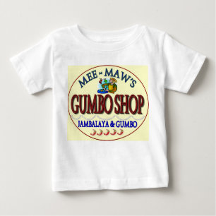 T-shirt Pour Bébé Magasin du gombo de la gueule de Mee