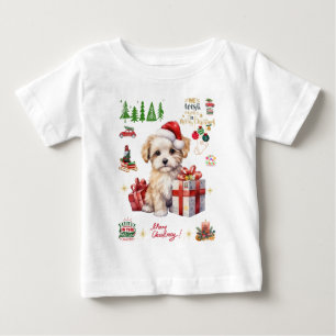 T-shirt Pour Bébé magie de noël