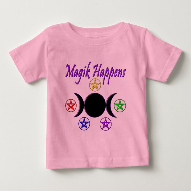 T-shirt Pour Bébé Magik se produit (Devant)