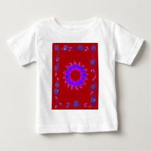 T-shirt Pour Bébé Magnifique Inde extraordinaire Motif Mendi Art Des
