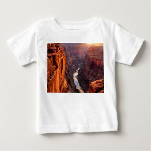 T-shirt Pour Bébé Magnifique T-shirt bébé artistique du Grand Canyon