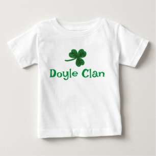 T-shirt Pour Bébé maillot Doyle Clan Shamrock