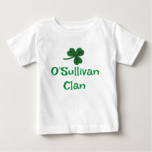 T-shirt Pour Bébé maillot du trèfle du clan O'Sullivan